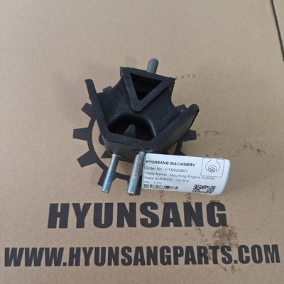 Hyunsang Excavator Mini Parts Mounting Engine Rubber AX16-2