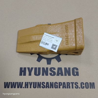 Bucket Tooth 61N8-31310BG 61N8-31310 For Hyundai Excavator R250LC7 R210LC7 R290LC7