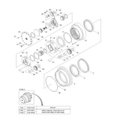 Excavator Spare Parts Coupling XKAY-01211 for R360LC7A R380LC9A