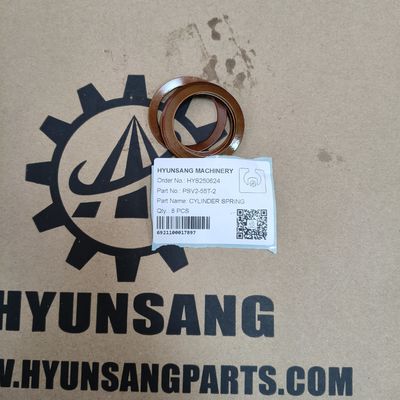 Hyunsang Excavator Spare Parts CYLINDER SPRING PSV2-55T-2 For Kayaba Hydraulic Pump
