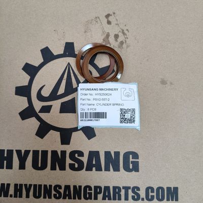 Hyunsang Excavator Spare Parts CYLINDER SPRING PSV2-55T-2 For Kayaba Hydraulic Pump