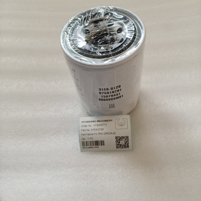 Hyunsang Excavator Parts FILTER 31E9-0126 For 33HDLL, 42HDLL, R110-7, R110-7A