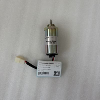 Excavator Parts Fuel Shutdown Solenoid 897329-5680 for Engine 3LB1 4LB1 3LD1 3LD2 4LE1 Excavator EX55