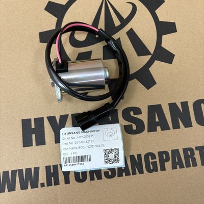 Excavator Parts SOLENOID VALVE 20Y-60-32121 for Komastu PC200-8 PC200-7 PC220-7