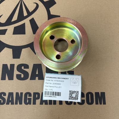 Excavator Engine Parts Pulley VOE20459960 For EC160B EC160C EC170D EC180B EC180C