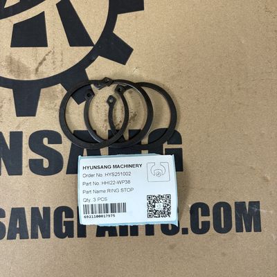 Hyunsang Excavator Parts RING STOP HHI22-WP38 For R170W3 R180LC3 R200NLC3 R200W3