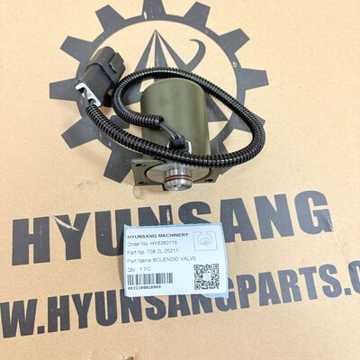 Excavator Parts Solenoid Valve 708-2L-25211 For PC200-5 PC200-6 PC300-6