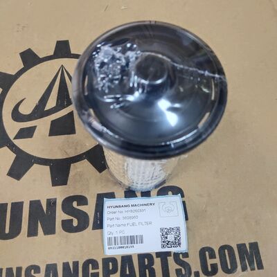 Hyunsang Excavator Fuel Filter 3608960 For 2384C 2484C 2570C 320D 320E 312D