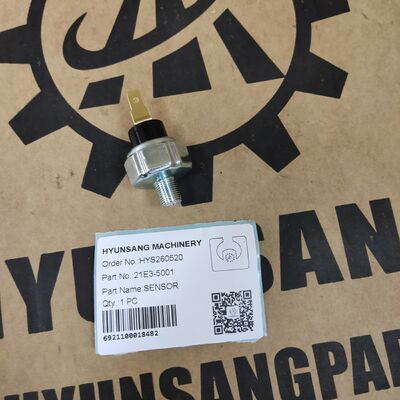 Excavator Parts Oil Pressure Sensor 21E3-5001 For R140LC-7 R160LC-3 R210LC-7