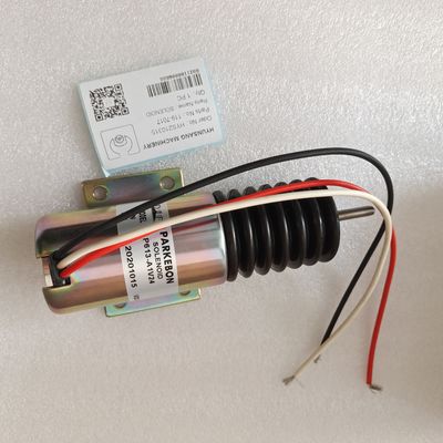 24V Stop Solenoid 119-7017 1237532 0814155 For  PM-465 PS-150C CB-434C