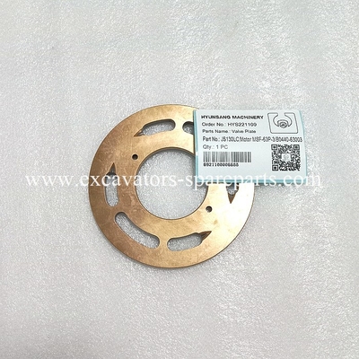 Valve Plate For Hydraulic Motor MSF-63P-3 B0440-63003A For JS130LC