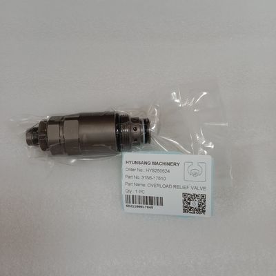 Βαλβίδα ανακούφισης Overlord Relief Valve 31N6-17510 για Hyundai R210LC-7 R220-7 Excavators