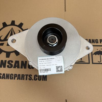 Hyunsang Parts Alternator 24V 90A 8978736880 for Isuzu 6WG1 Engine Spare Parts
