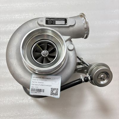 Hyunsang Excavator Parts Turbocharger 3598500 For R300LC9S  R320LC7  R330LC9S