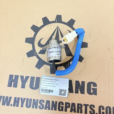 Hyunsang Excavator Parts YM-119653-77950 Stop Solenoid