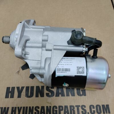 Hyunsang Machinery Parts Starter 1-81100-141-1 For 6BG1