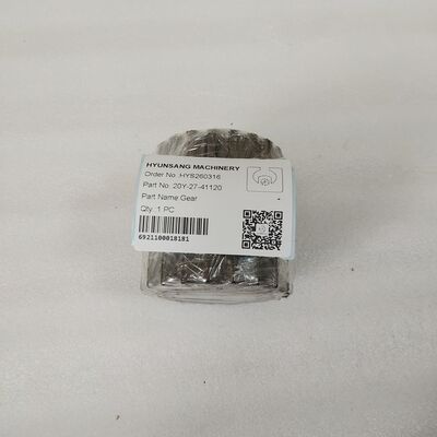 Hyunsang Mini Excavator Parts Gear 20Y-27-41120 20Y2741120 20Y-27-22140 20Y-27-22120 for PC160 PC180