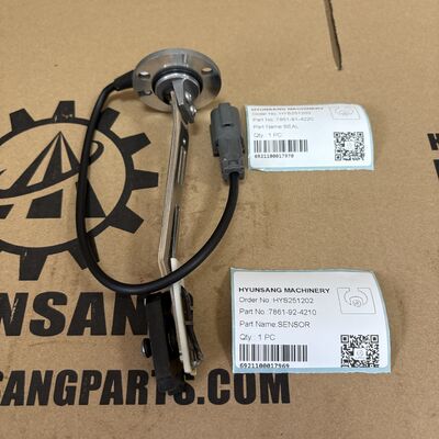 Excavator Spare Parts Oil Level Sensor 7861-92-4210 SEAL 7861-91-4220 For PC200-6